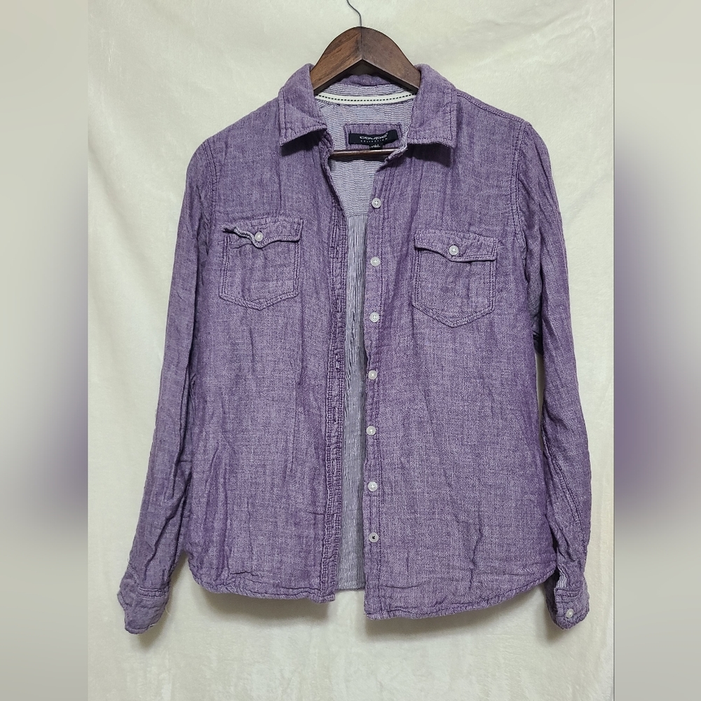 Coupe Collection Button Down Shirt Size L